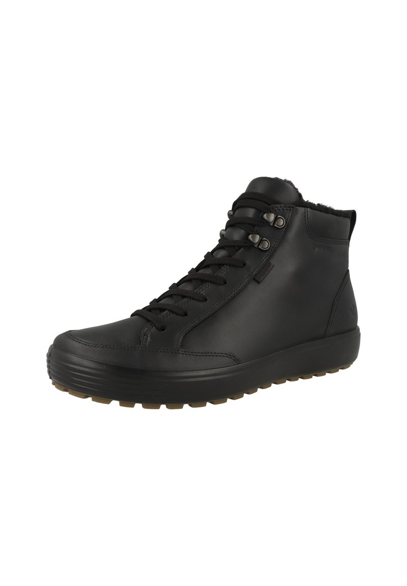 ECCO SOFT 7 TRED M - Lace-up ankle boots - black/black  display picture 1
