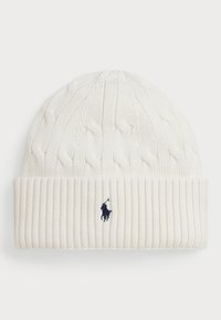 Polo Ralph Lauren CABLE KNIT COTTON HAT UNISEX - Bonnet - nevis/bleu - ZALANDO.FR