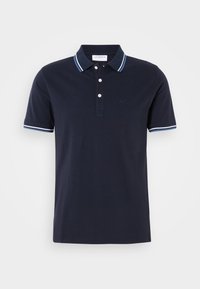 CONTRAST PIPING - Poloshirts - navy
