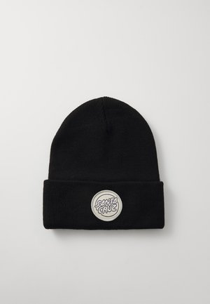 CONTOUR BUBBLE DOT BEANIE UNISEX - Kapa - black