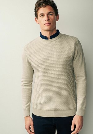 Next MOCK CREW - Pullover - neutral