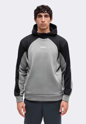Under Armour, ARMOUR FLEECE WINTERIZED - Hoodie - clay green/ultimate black/white