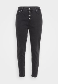 MOM - Traperice opuštenog kroja - denim black