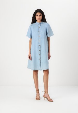 MSCHJOLENE ELENA SHIRT DRESS - Robe en jean - light blue wash