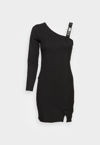 SEV DRESS - Vestido de malha - black