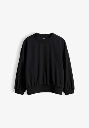 someday., RELAXED SOFT SHAPE - Sweater - black