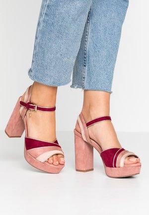 Sandalias de tacón - nude