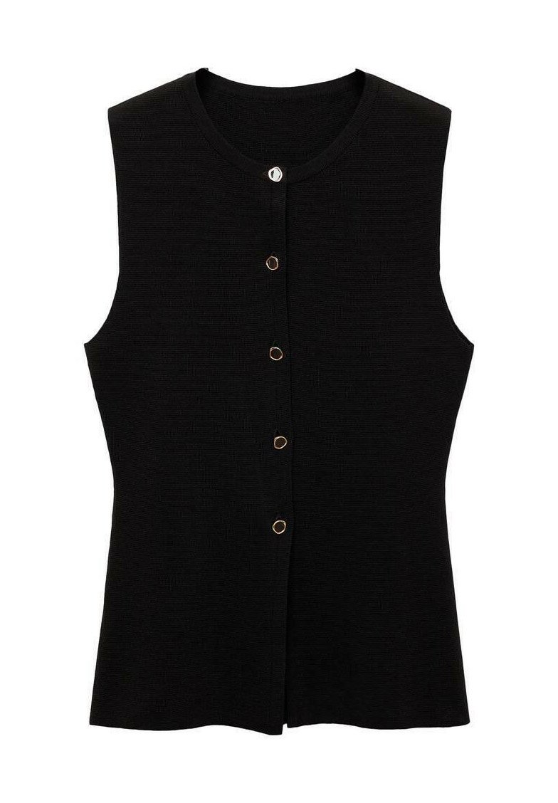 Mango MATILDA - Weste - black/schwarz - Zalando.at