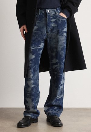 Snickarjeans - medium blue