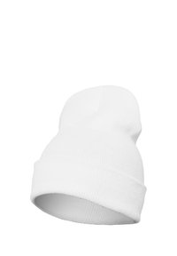 YUPOONG HEAVYWEIGHT LONG - Pletena kapa - white