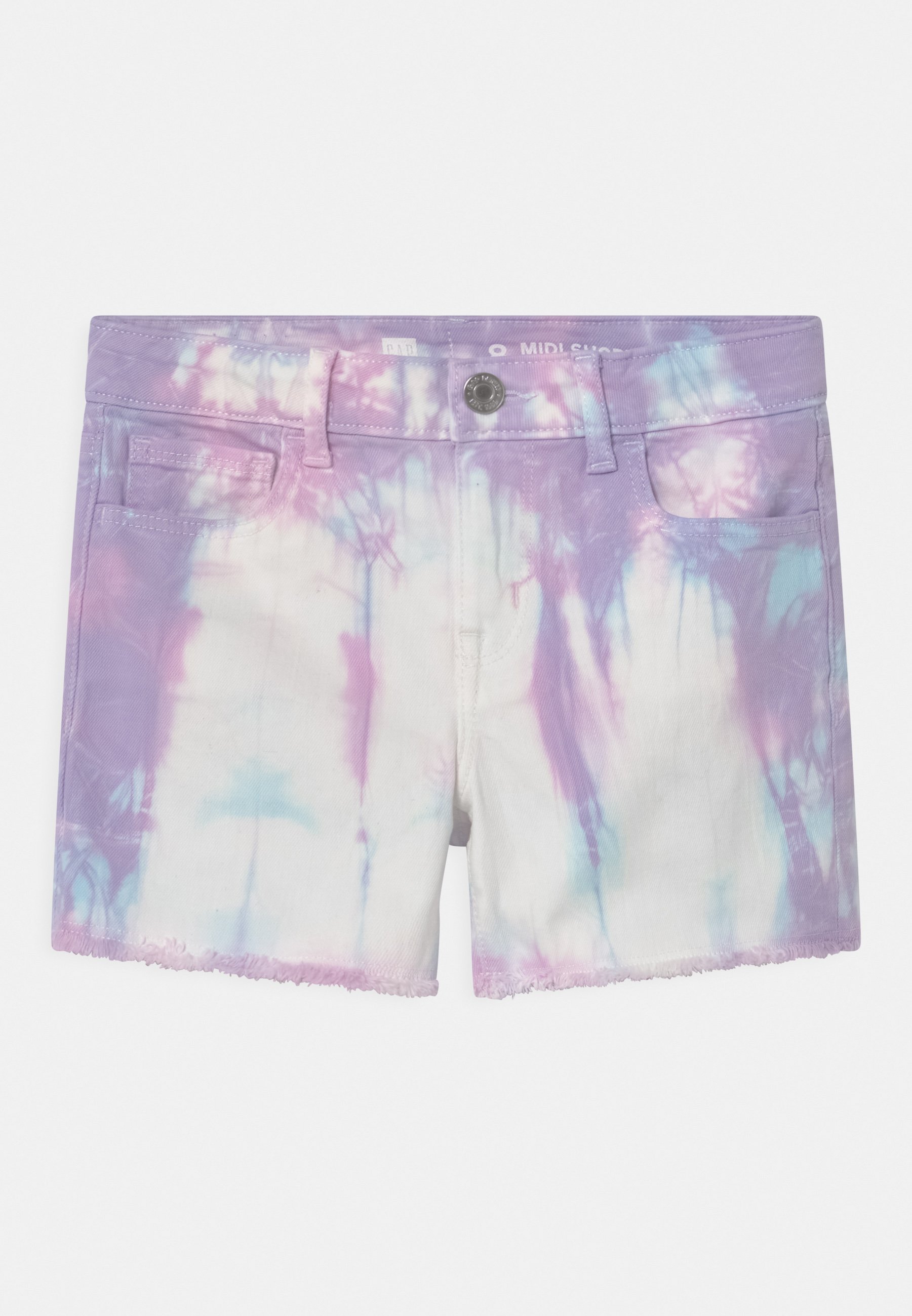 Denim shorts for girls colourful Clearance