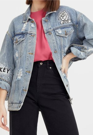 Jeansjacke - light blue