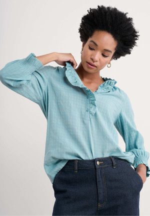 Seasalt Cornwall STAR THREE QUARTER SLEEVE - Blouse - blue mist