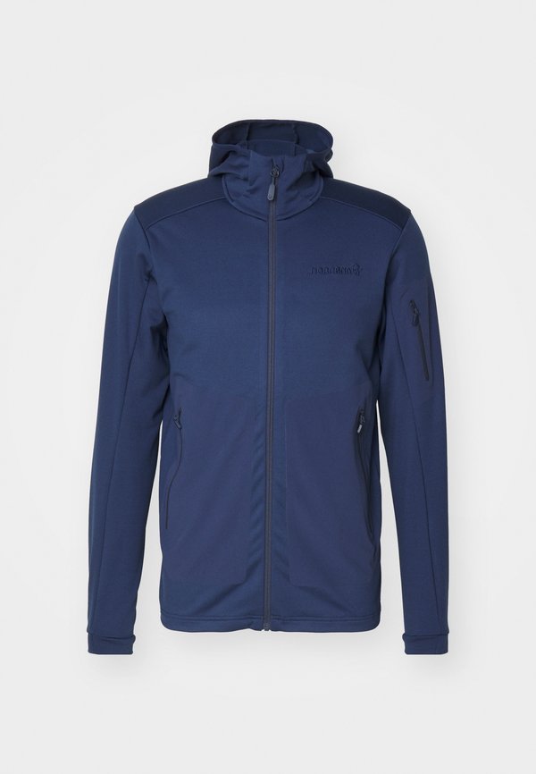 FALKETIND STRETCH HOOD - Fleece jacket - indigo night4