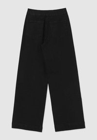 Calliope WIDE LEG CON BOTTONI  - Jeans a zampa - nero
