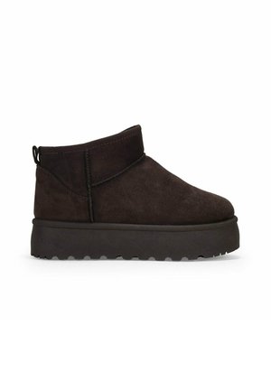 CON PLATAFORMA - Botas para la nieve - marron
