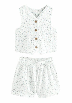 Next FLORAL AND SET - REGULAR FIT - Vestă - white blue