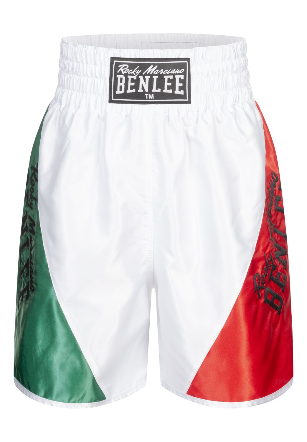 Pantaloncini Da Boxe Green Hill Elite - In Raso Di Poliestere, Per Allenamento E Competizione, Rosso O Blu - Foto 2