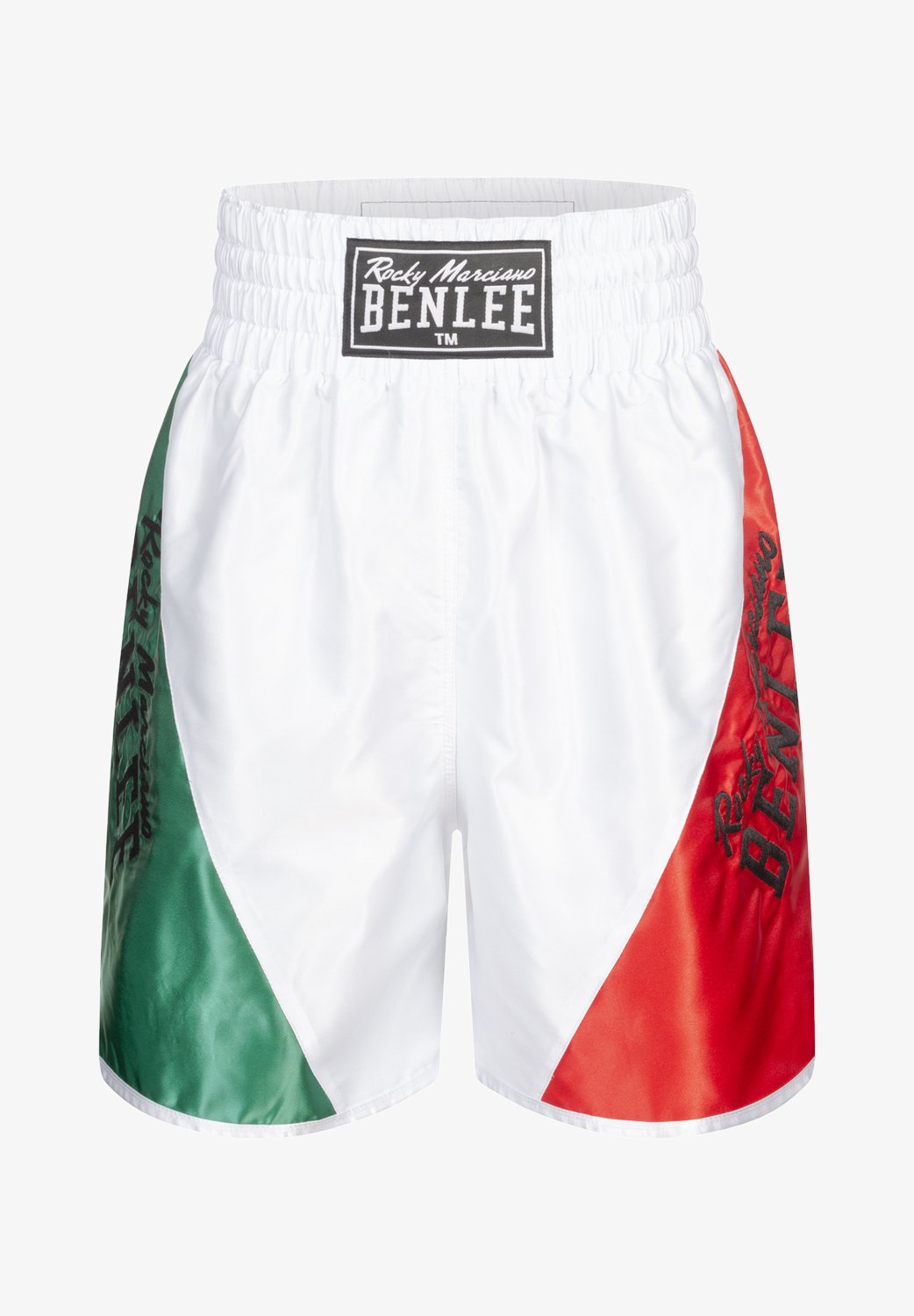 Pantaloncini Da Boxe Green Hill Elite - In Raso Di Poliestere, Per Allenamento E Competizione, Rosso O Blu - Foto 2