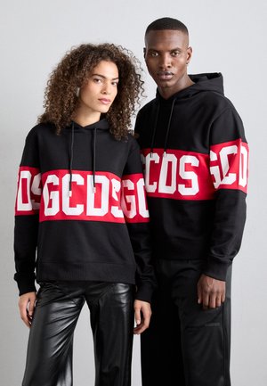 BAND LOGO HOODIE UNISEX - Sweatshirt - black