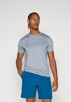 BOSS TEE ACTIVE - Športne majice - dark grey
