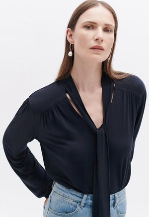 Caroll Maglietta a manica lunga - navy blue