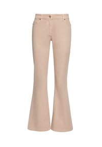 ACCONTO - Bootcut piegriezuma džinsi - beige