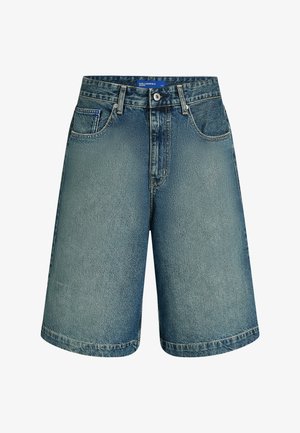 Karl Lagerfeld Jeans, BAGGY WASHED - Дънкови шорти - visual washed blue