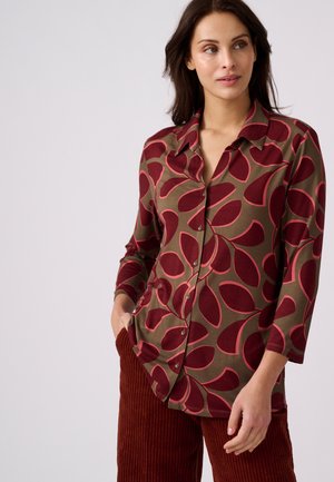 Damart, GRAPHIC TREND - Overhemdblouse - foliage green