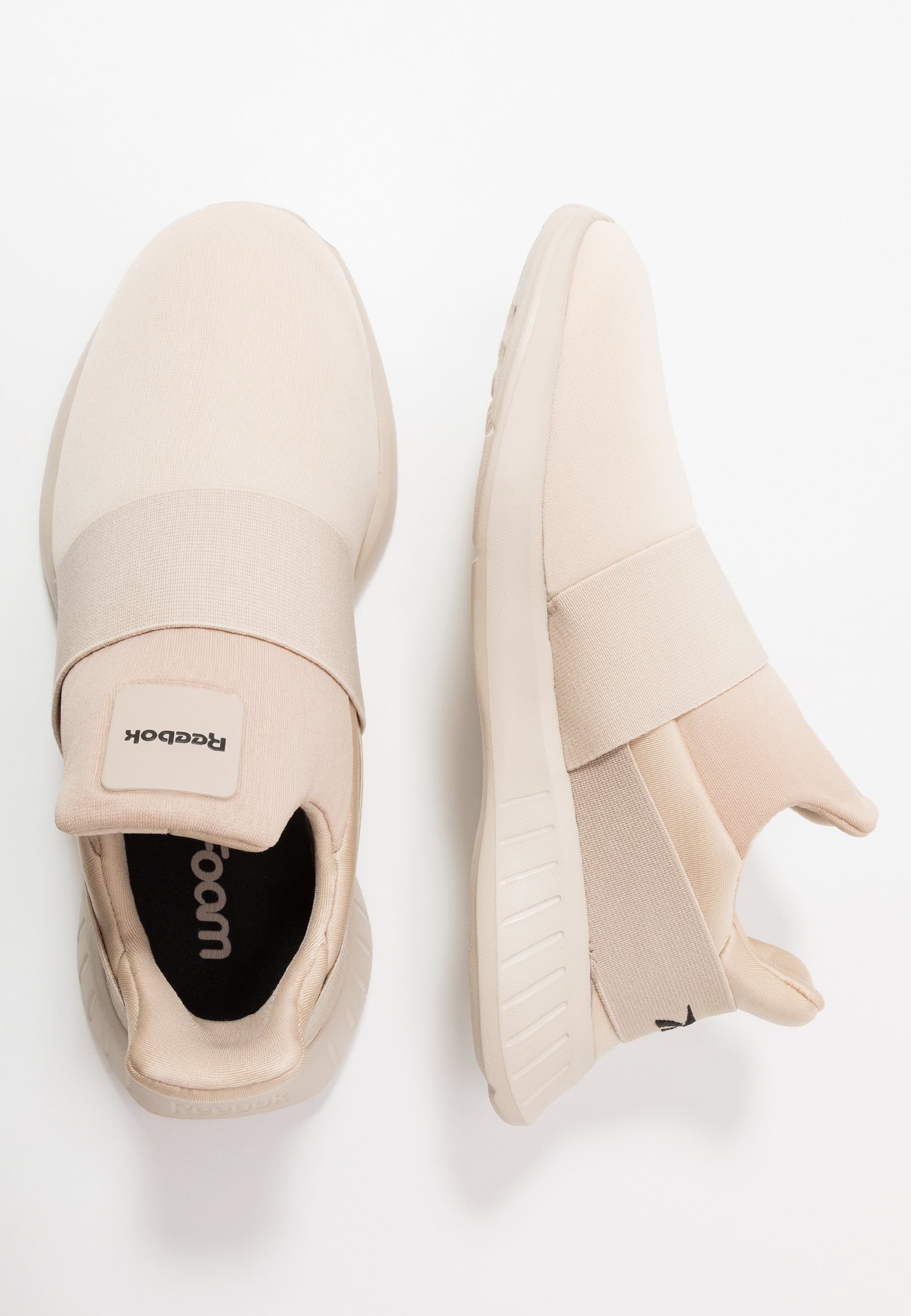 reebok lite slip on beige