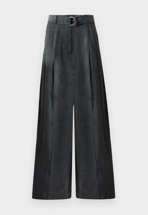 Helmut Lang WIDE - Trousers - dark grey
