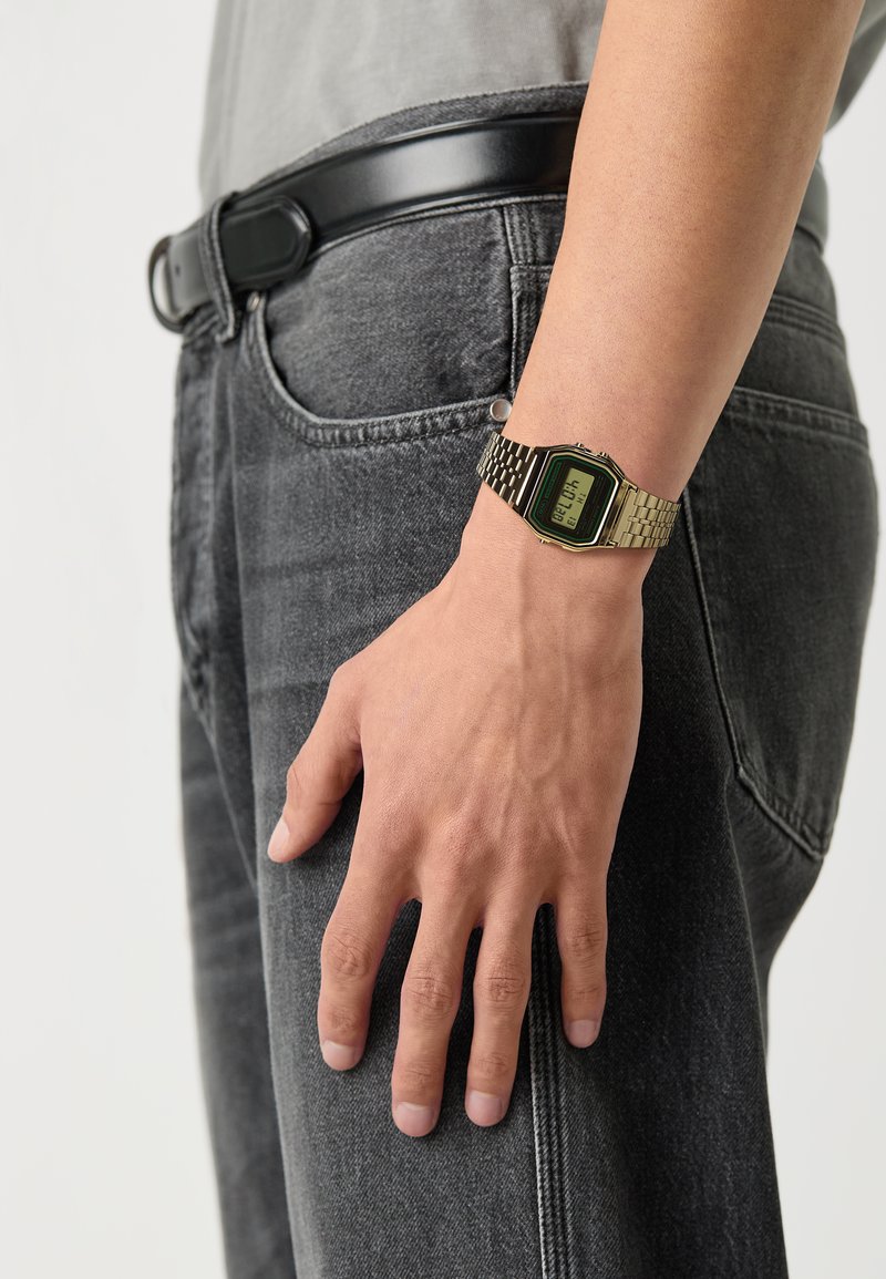 Casio UNISEX - Montre à affichage digital - gold-coloured