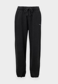 Abercrombie & Fitch TIMELESS GLOBAL TREND LOGO RELAXED - Träningsbyxor - black