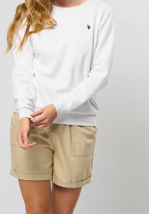 Sweatshirt - white