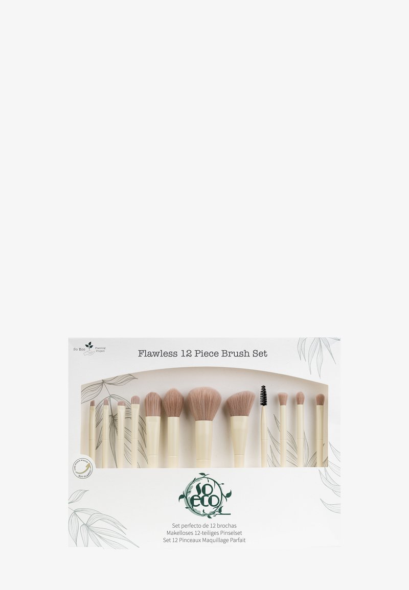 So Eco SO ECO FLAWLESS 12 PIECE BRUSH SET Makeup brush set stone