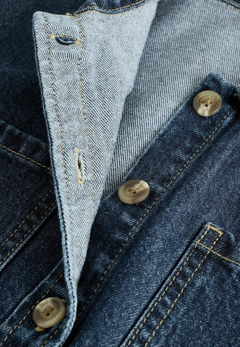 Jupe Longue Plissée Bleue NEXT Pour Femme, Taille 10 (M), Boutonnée, Laine Et Polyester