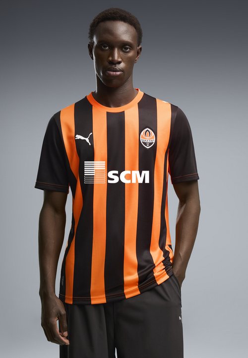 PUMA SHAKTHAR DONETSK 26/27 HEIMTRIKOT - Club wear - rickie orange- black — foto 2