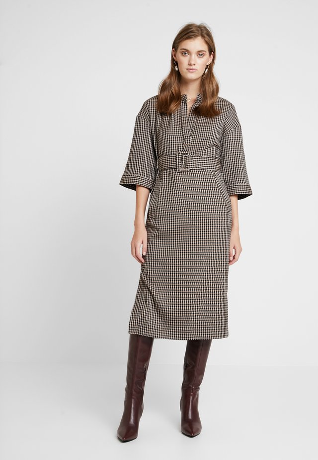 CAJA DRESS - Robe longue - caviar