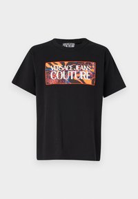 T-shirt con stampa - black