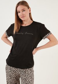 LELA SOFT TOUCH - Pidžamas komplekts - black lepoard