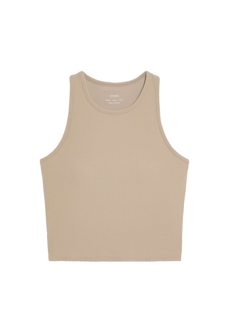 OYSHO Top beige OYSHO Top beige