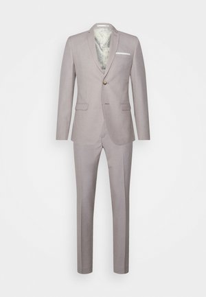 STRUCTURE SUIT - Kostym - beige