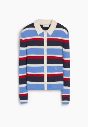 GAP, MALBON  - Chaqueta de punto - navy stripe