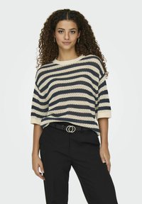 JDY JDYTIKKA - T-Shirt print - sandshell