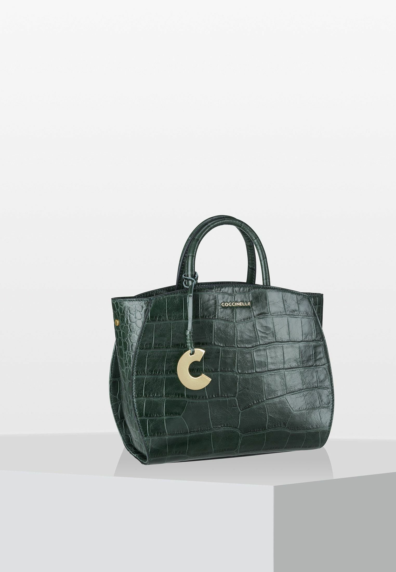 Handtasche COCCINELLE - GNB Concrete Croco Maxi E1 GNB 18 02 01 W04 -  Klassisch - Handtaschen | eschuhe.ch