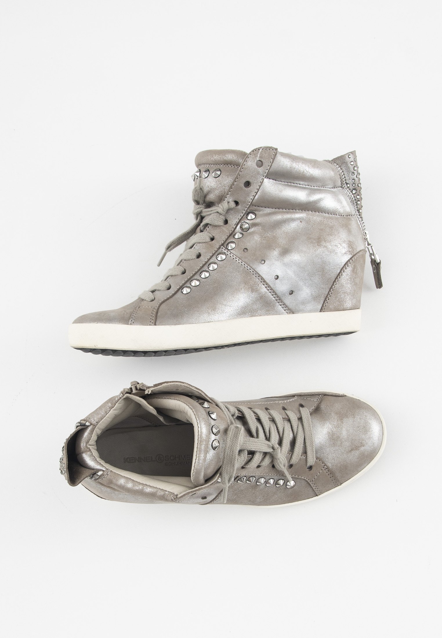 Kennel + Schmenger Sneakers hoog - silver/zilverkleurig - (Pre-owned) -  Zalando.nl