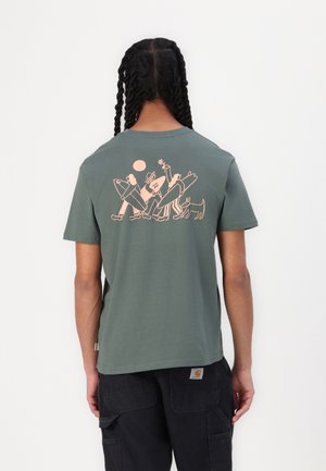 Billabong, T-shirt imprimé - black