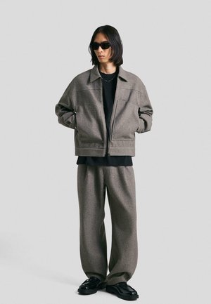 Pantaloni - mottled dark grey