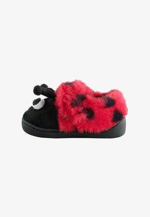 Next, SLIPPERS - Baby shoes - red black ladybird