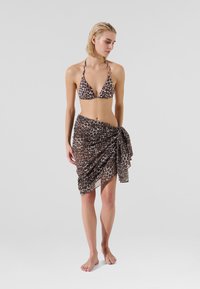 KARL LAGERFELD SHEER LEOPARD PRINT - Accessorio da spiaggia - signature leopard
